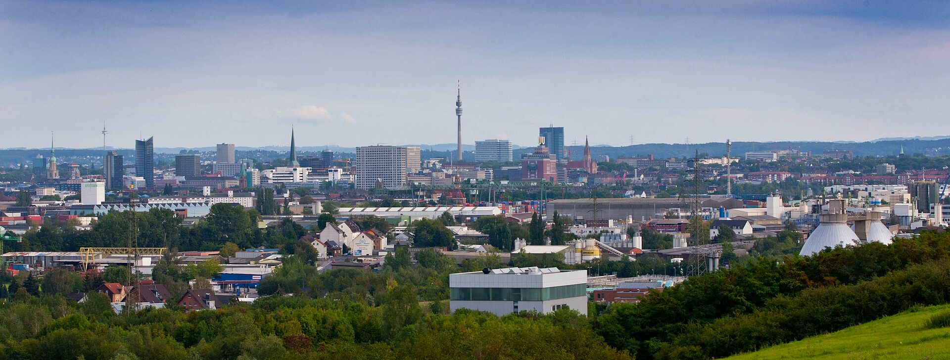 Stadtpanorama von Dortmund